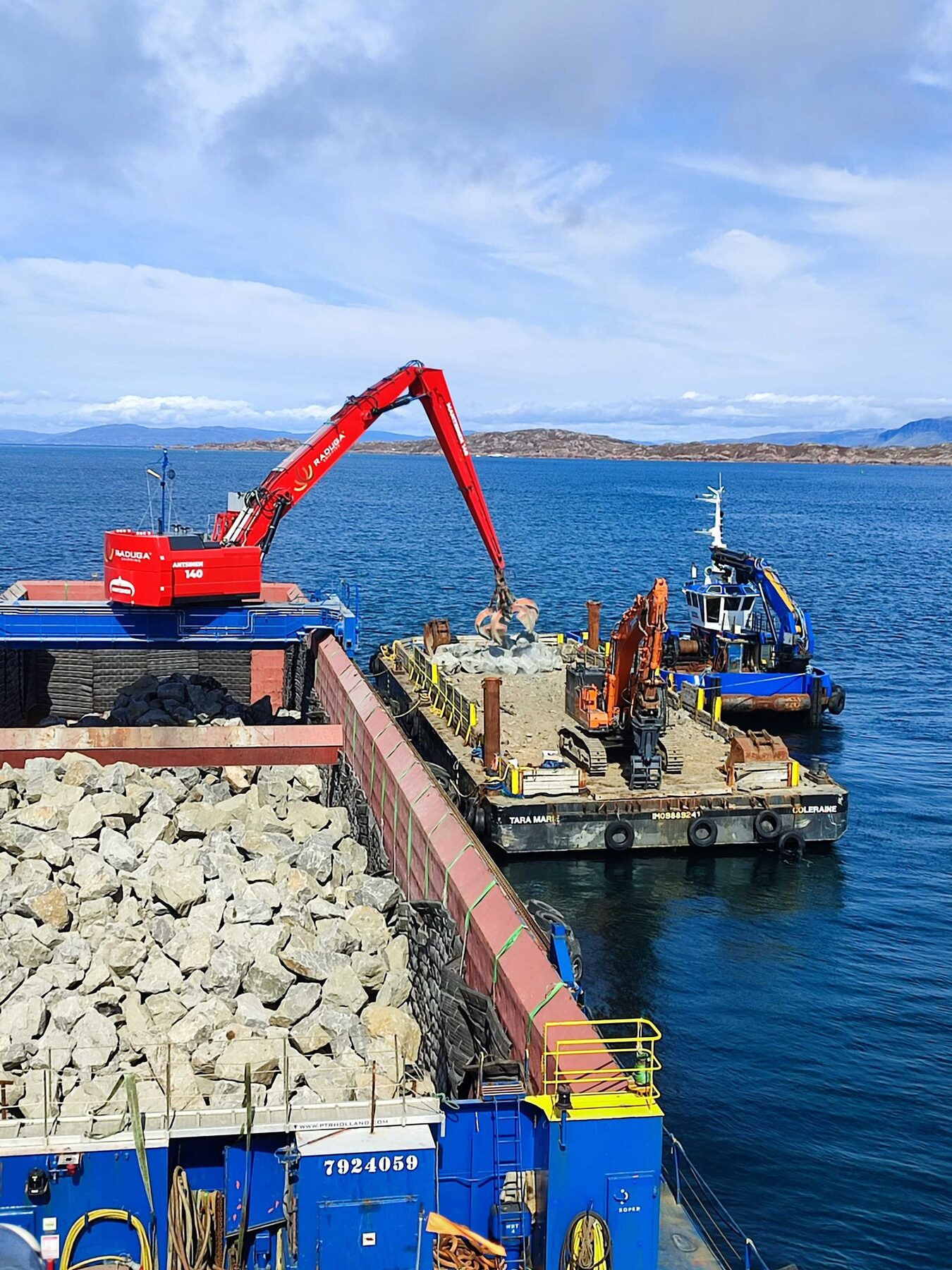 Fleet at work